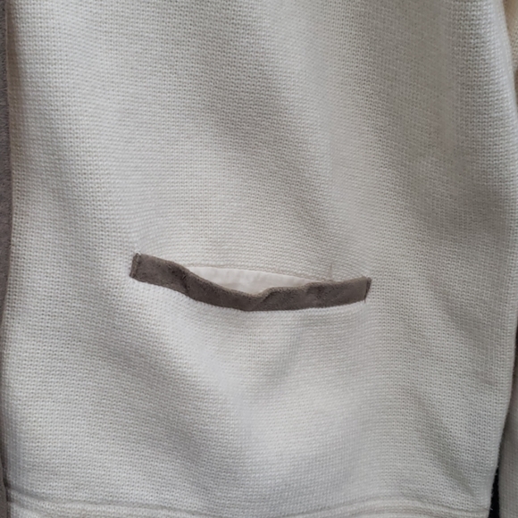 Lauren Ralph Lauren Cream Sweater Petite Medium - Picture 4 of 8
